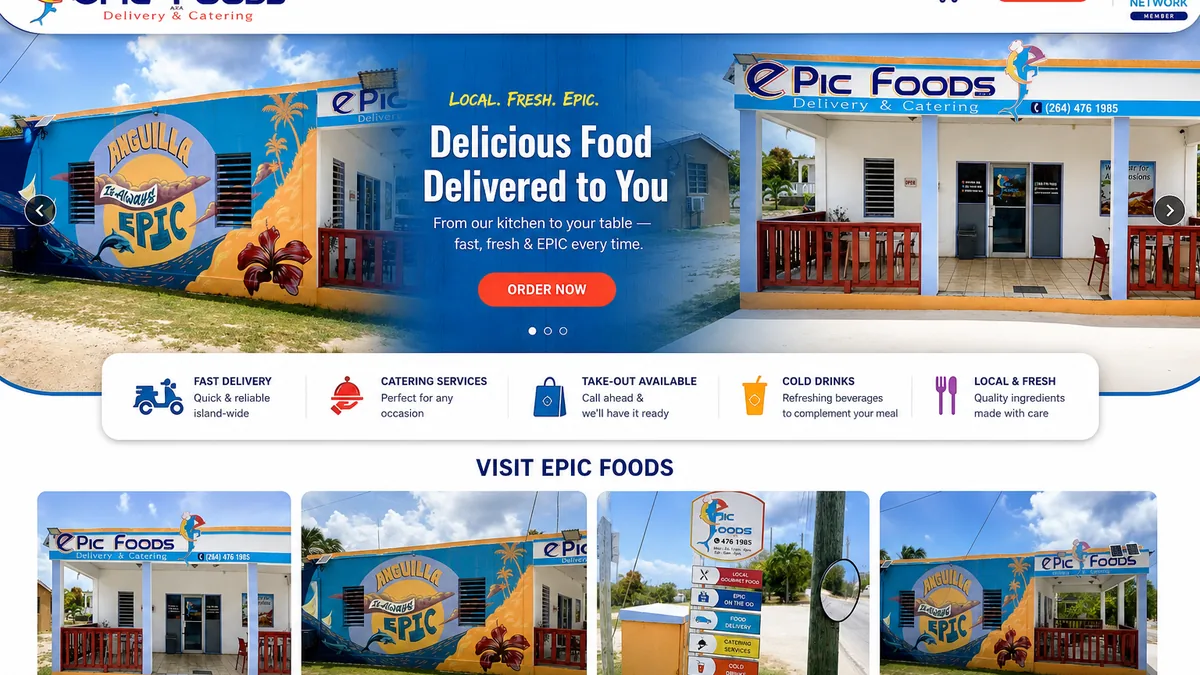 Epic Foods project preview