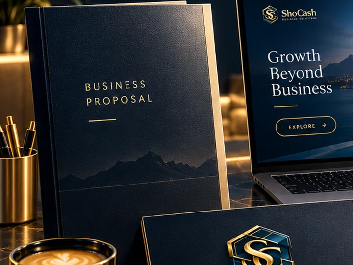ShoCash business plan and proposal presentation